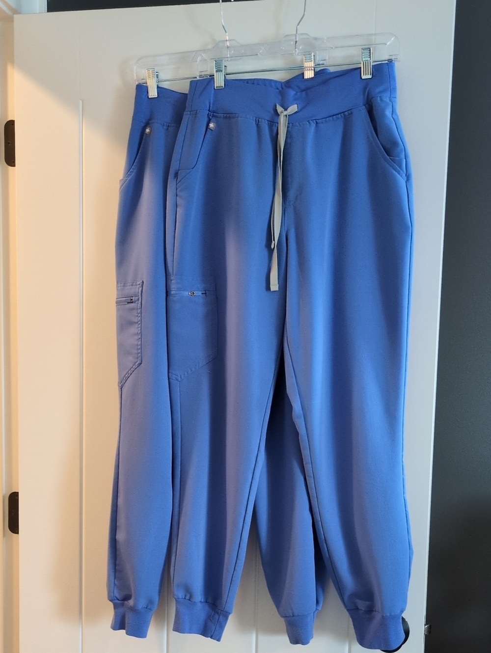 2 FIGS Uman Relaxed Jogger Scrub Pants Ceil Blue Medium